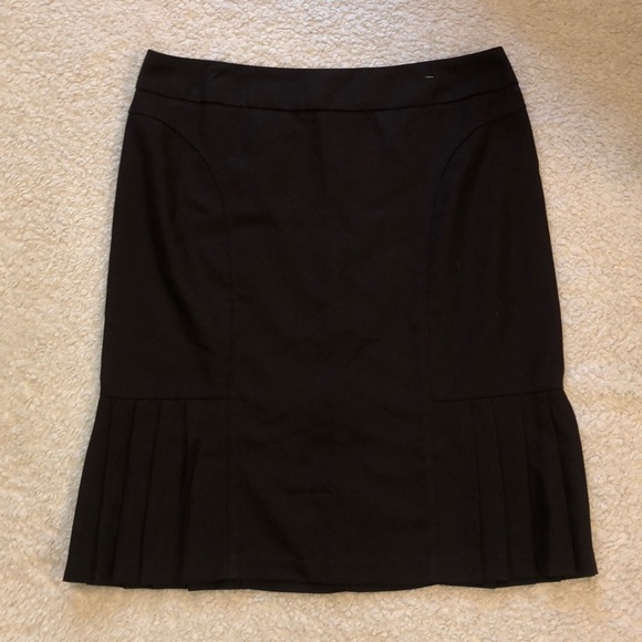 Ruffle Side Skirt Sexy Dark Brown Size 14 - Picture 2 of 7